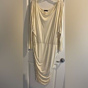 Ruched Drape Dress